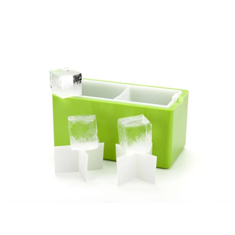 Stampo ghiaccio Ice cube 100% Chef verde cm 22,5x12x11