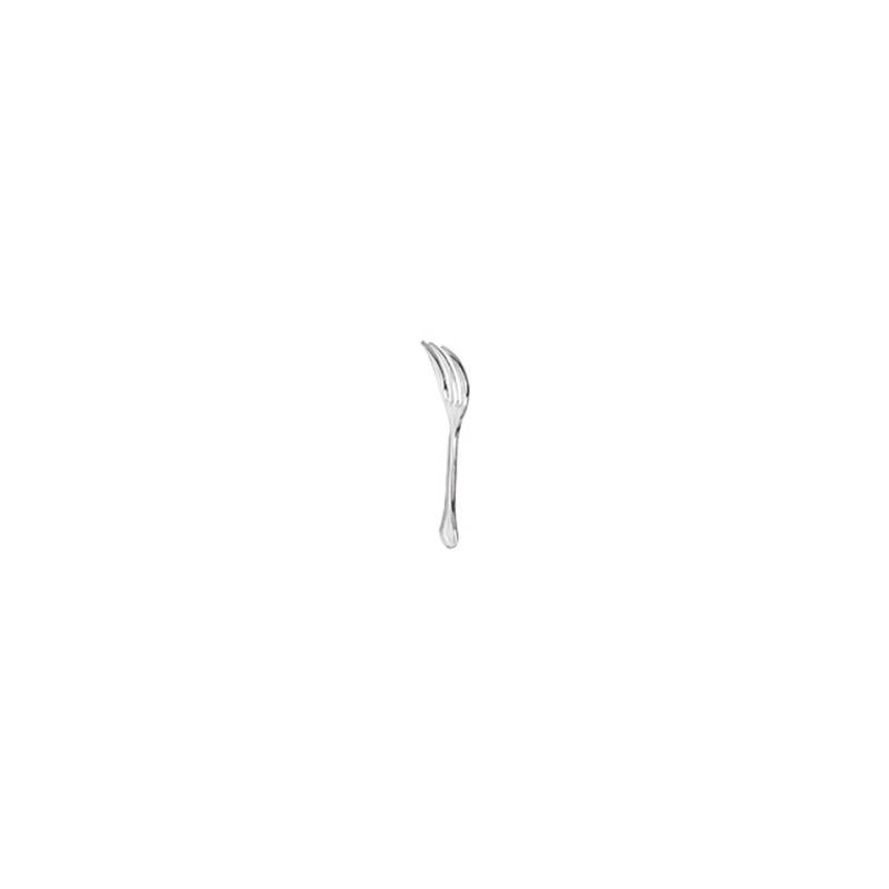 Transparent polystyrene fork cm 10