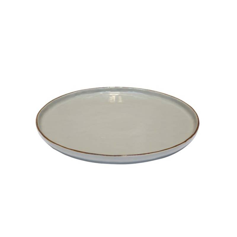 Mud ceramic Mediterranean pizza plate cm 31.5