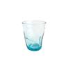 Bicchiere Samoa acqua in vetro azzurro chiaro cl 31