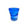 Bicchiere Samoa acqua in vetro blu scuro cl 31
