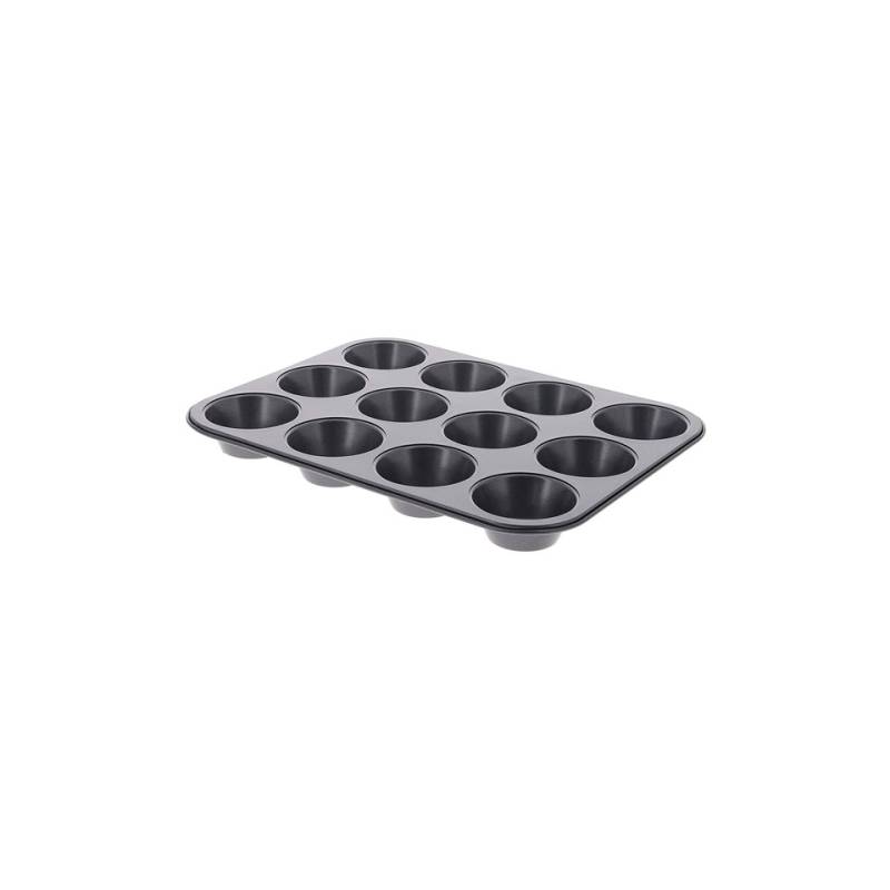 Stampo Muffin De Buyer in acciaio inox antiaderente cm 34x26