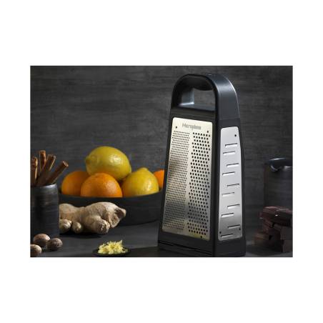 Grattugia 4 facce Elite Microplane in acciaio inox e gomma cm 27x13