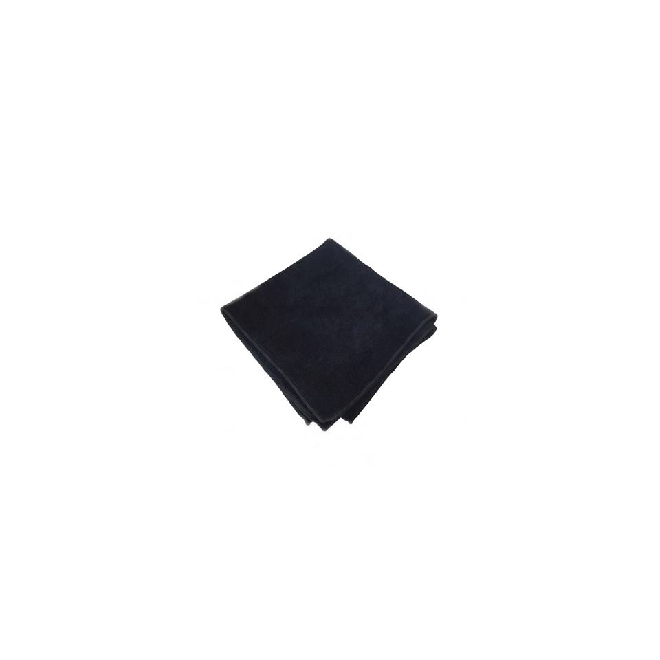 Black microfiber multipurpose cloth cm 40x40