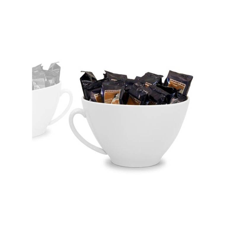 Tasse en porcelaine blanche lt 3