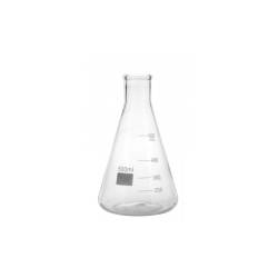 Conical graduated glass cruet cl 50