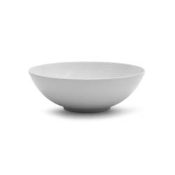 Royal white porcelain salad bowl 10.23 inch