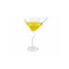 Coppe Martini in plastica trasparente cl 9