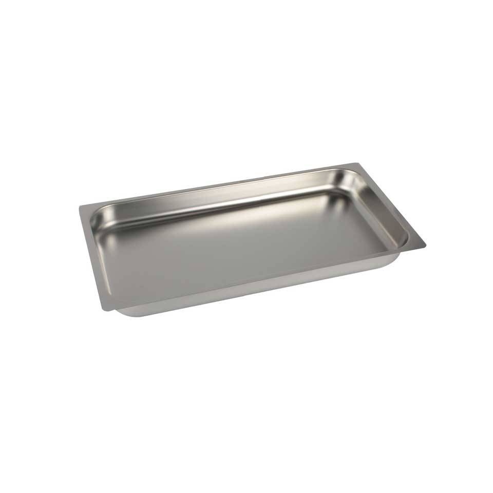 Teglia gastronorm 1/1 in acciaio inox cm 4