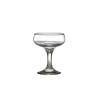 Coppa Champagne Saucer in vetro trasparente cl 15,5