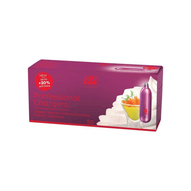 Boîtes pour iSi siphons crème fouettée gr 8,4