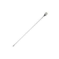Stainless steel teardrop bar spoon cm 40