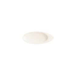 White porcelain oval appetiser cup 4.13 inch