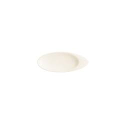 White porcelain oval appetiser cup 4.13 inch