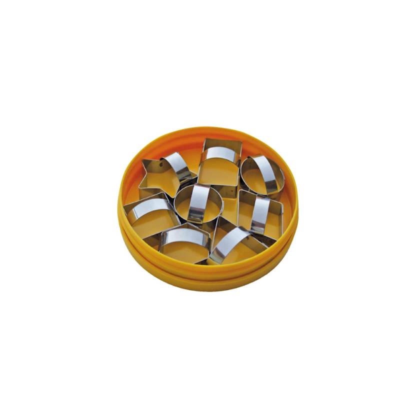 Set 8 Stainless Steel Geometric Shape Cutters