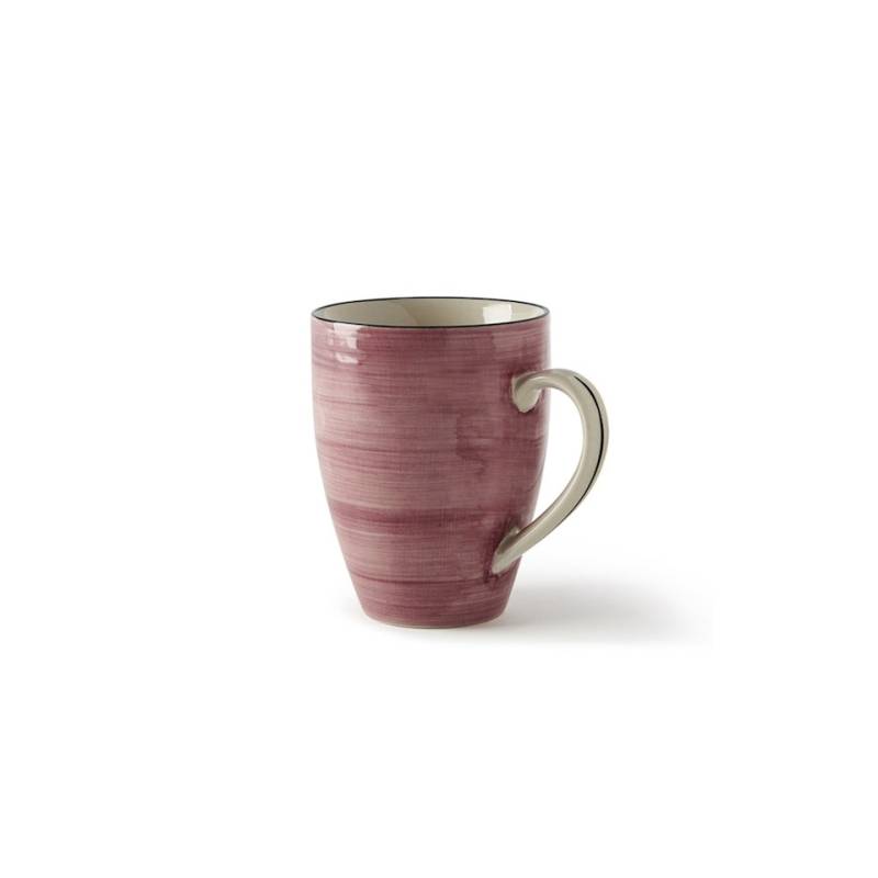 Tazza Althea in porcellana rosa antico cl 36