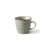 Tazza Althea con decoro a pizzo in porcellana cl 33