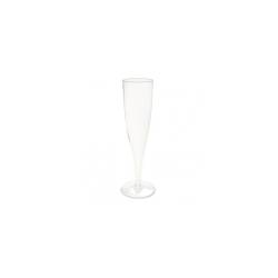 Flute Cava in plastica trasparente cl 12,5