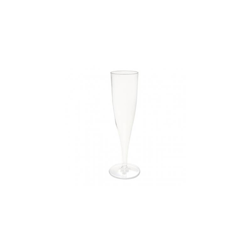 Flute Cava in plastica trasparente cl 12,5