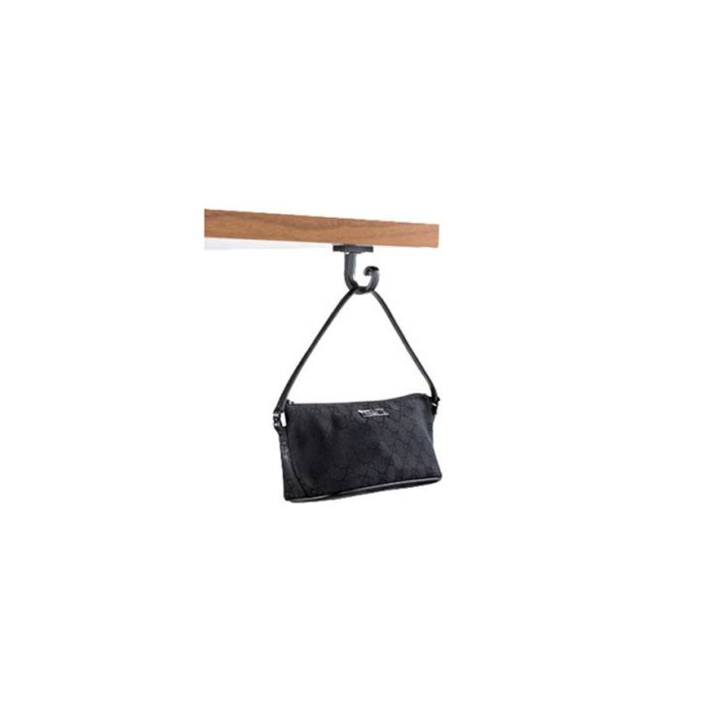 Porte-sac en plastique noir