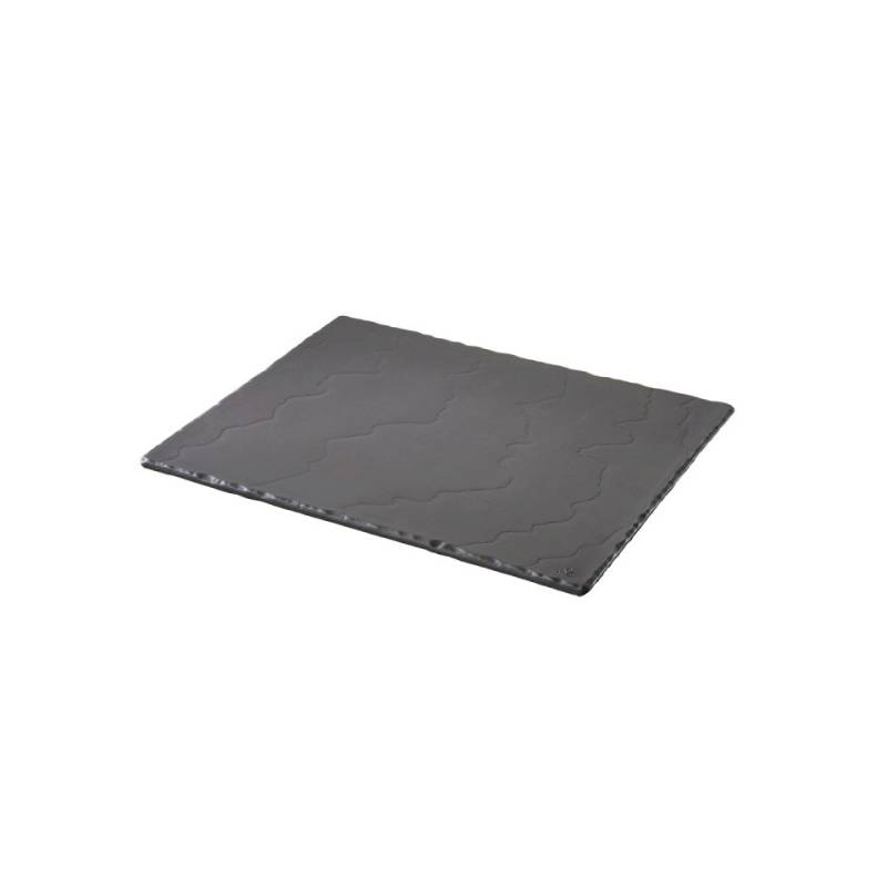 Basalt Revol black porcelain rectangular tray cm 32.5x26.5