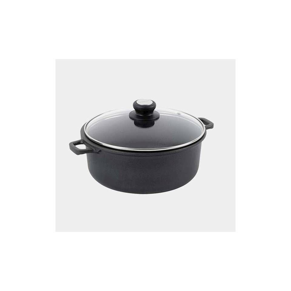 De Buyer Choc Extreme high casserole with nonstick aluminum lid cm 24