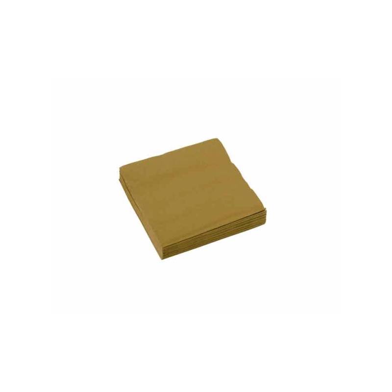 Gold cellulose 2-ply napkin cm 25x25
