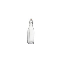 Bormioli Rocco Swing bottle in glass with stopper cl 12.5