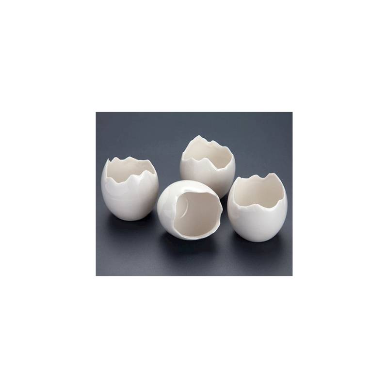 100% Chef white porcelain egg cup cl 5