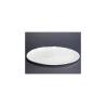 100% Chef white glass plate cm 27