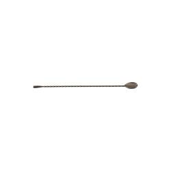 Bar spoon a goccia in acciaio inox nero cm 35
