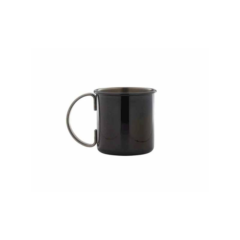 Boccale Black in acciaio inox nero cl 50
