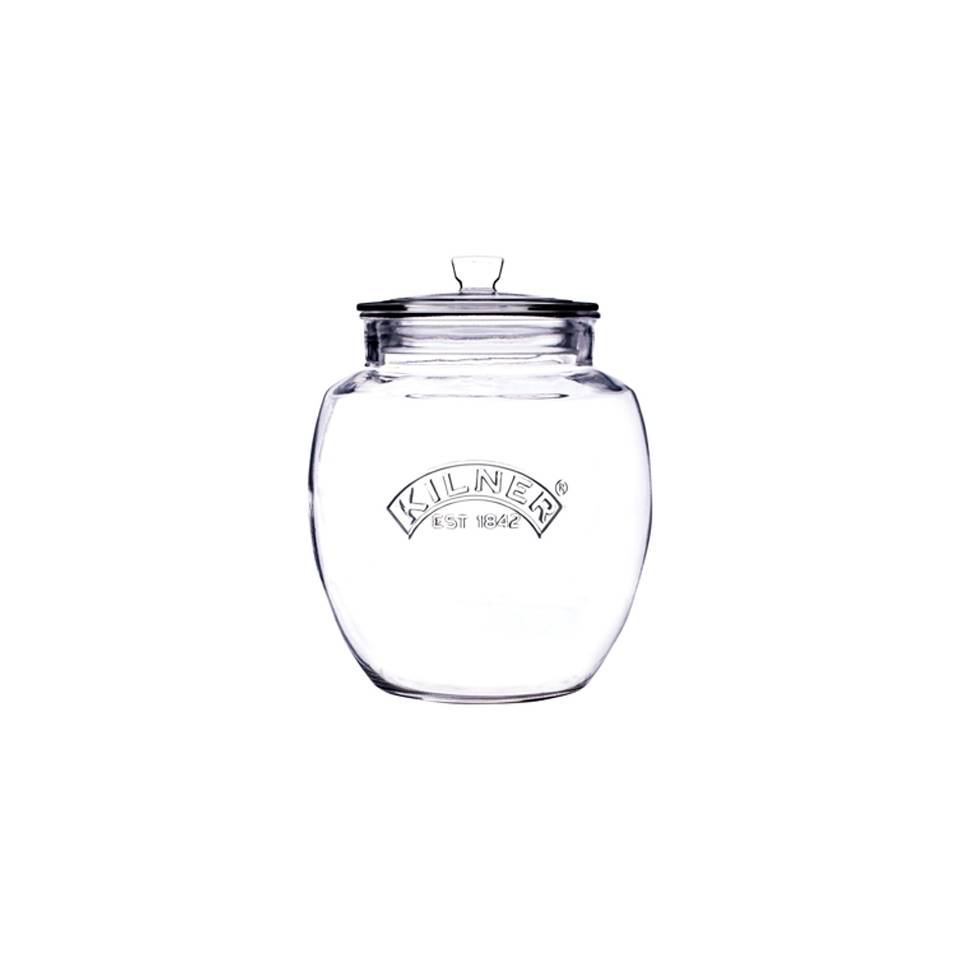 Kilner jar with glass lid lt 4