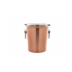Copper and steel wine bucket cm 20x19.5