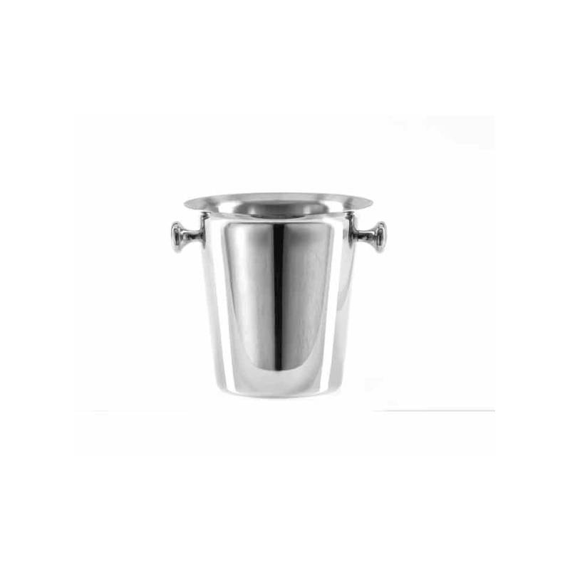 Secchiello ghiaccio Elegance in acciaio inox cm 20x20