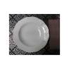 Damask Paper Placemat Black And Silver Cm 30×40