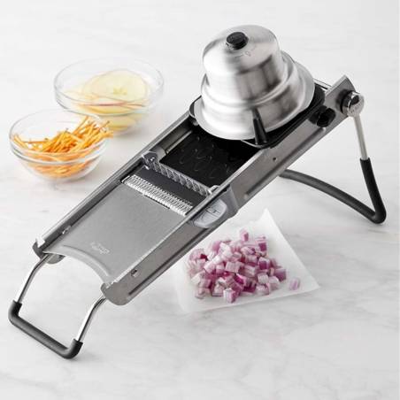 De Buyer Revolution mandoline with finger guard