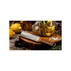Master 1 Microplane grater in steel and wood 30 cm