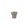 Churchill plant pot in gray vitrified ceramic cl 11