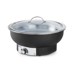 Scaldavivande chafing dish elettrico Tesino Hendi in acciaio inox e polipropilene