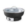 Tesino Hendi stainless steel and polypropylene electric chafing dish warmer