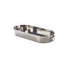 Stainless steel bread holder 46x20 cm