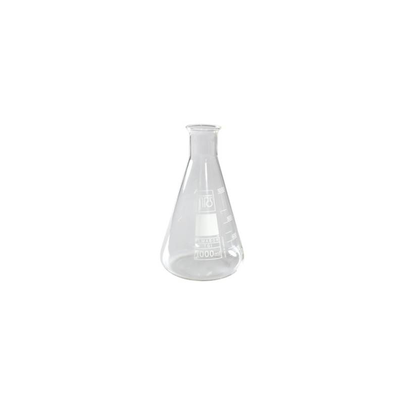 Conical graduated glass cruet lt 1