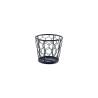 Black stainless steel mini fry basket cm 10