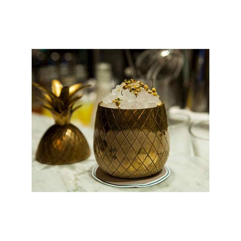 Ananas Ananas aus vergoldetem Messing cl 53