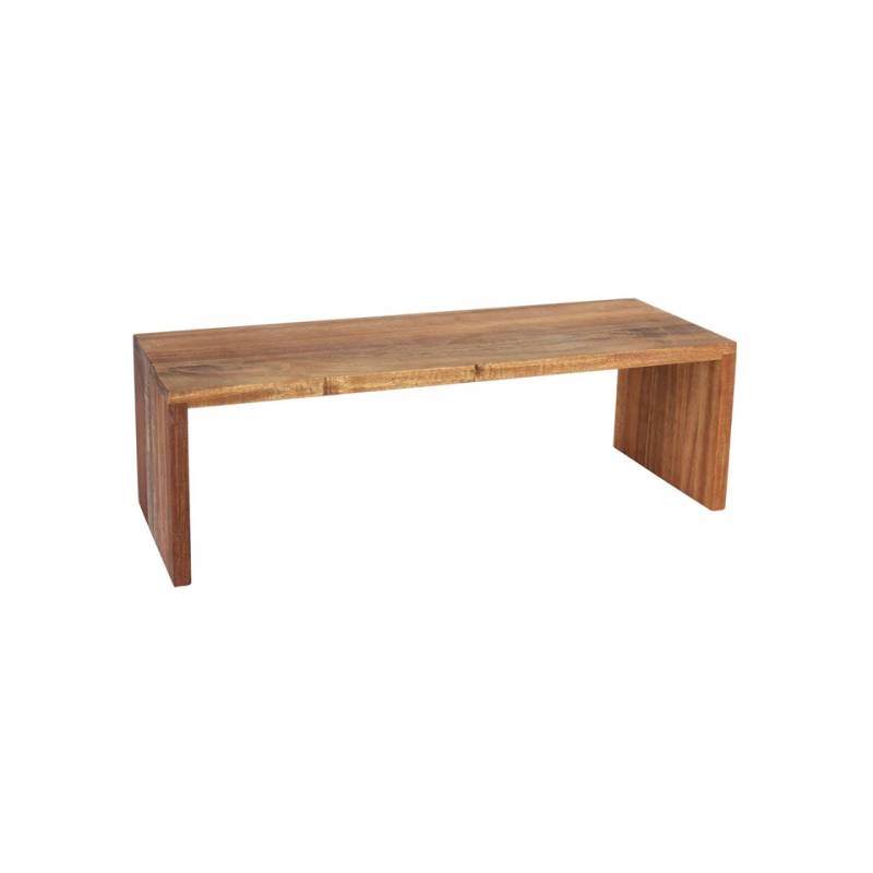 Soporte de madera de acacia 50x18x16 cm