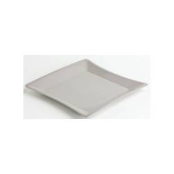 Vassoio quadro in pbt bianco cm 30x30