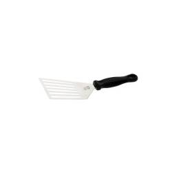 De Buyer stainless steel flexible perforated spatula cm 12