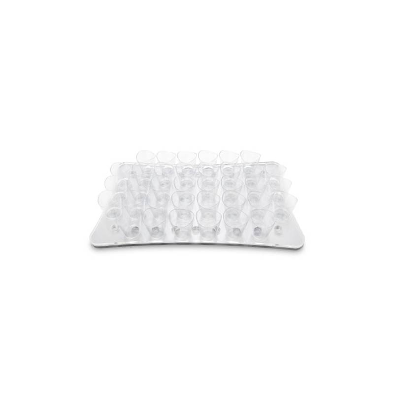 Vassoio 100% Chef in metacrilato trasparente cm 51x30