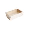 100% Chef wooden seafood box cm 21x13x5